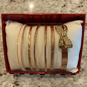 Rose Gold Bracelet Set